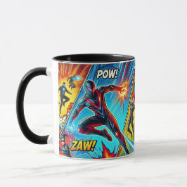 Superhero Comic Tasse