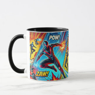 Superhero Comic Tasse