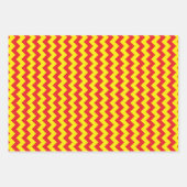 Superhero Comic Zig Zag Dots Stars Bunter Spaß Geschenkpapier Set (Vorderseite)