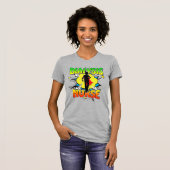 Superhero Dialysis Nurse Superhelden Tragen Schrot T-Shirt (Vorne ganz)