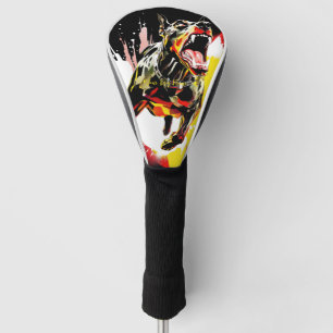 Superhero Doberman Dog 01 - Ignacio Richter Golf Headcover