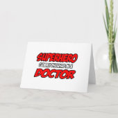 Superhero...Doctor Karte (Vorderseite)