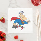 Superhero Doctor Paper Napkins Serviette (Beispiel)