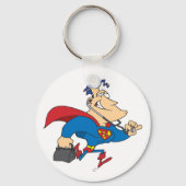 Superhero Doctor Schlüsselanhänger (Rückseite)