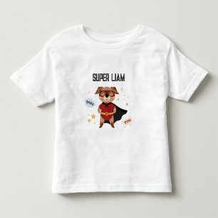 Superhero Dog Baby Kleinkind T - Shirt