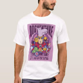 Superhero Dogs Cartoon T-Shirt (Vorderseite)