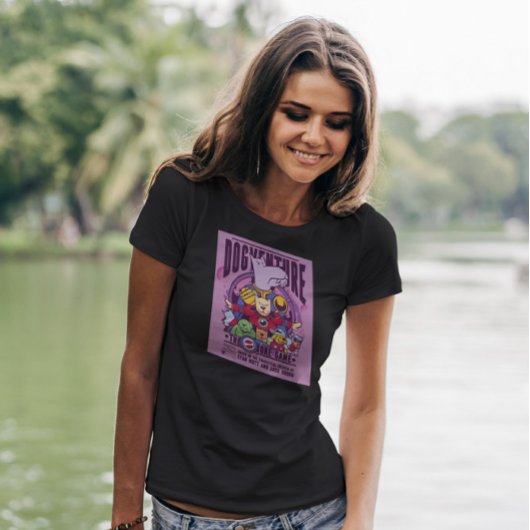 Superhero Dogs Cartoon T-Shirt