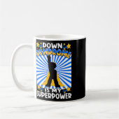 Superhero Down Syndrome Awareness Chromosome Super Kaffeetasse (Links)