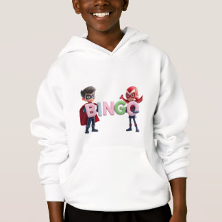 Superhero Duo Zauber "BINGO" - spielerisch 3D Hoodie