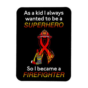 SUPERHERO...Feuerwehrmann Magnet