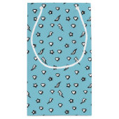 Superhero Friend Comic Valentine Gift Bag Kleine Geschenktüte (Rückseite)