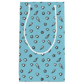 Superhero Friend Comic Valentine Gift Bag Kleine Geschenktüte (Vorderseite)