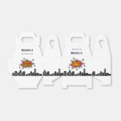 Superhero Gable Favor Box Geschenkschachtel (Ungefaltet)