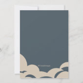 Superhero-Geburtstags-Party Einladung (Rückseite)