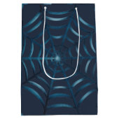 Superhero Geburtstagsparty für Jungen Mittlere Geschenktüte (Rückseite)