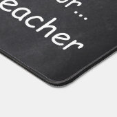 Superhero Genius Mentor Teacher Class Decoration Schreibtischunterlage (Ecke)