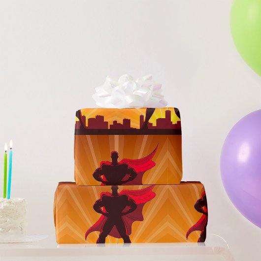 Superhero Geschenkpapier