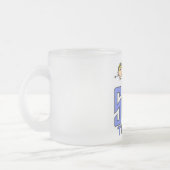 Superhero Girl 3. Geburtstag - Hemden und Geschenk Mattglastasse (Links)