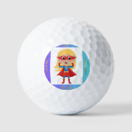 Superhero Girl Value Golf Ball