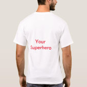 Superhero-Hemd T-Shirt (Rückseite)
