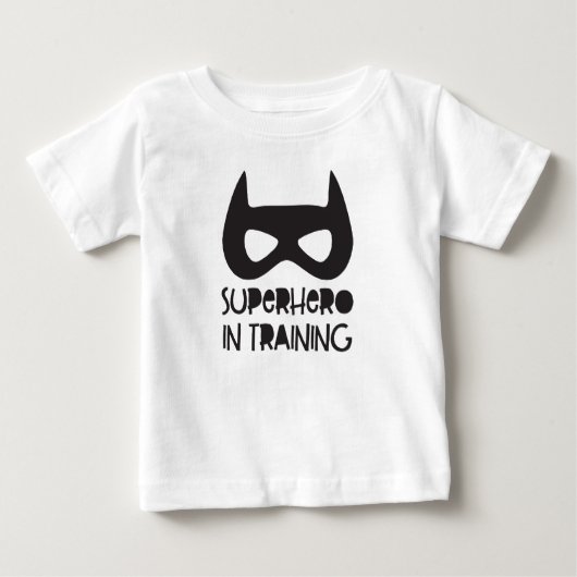 Superhero In Training Baby T-shirt (Vorderseite)