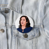 SUPERHERO KAMALA HARRIS BUTTON (Beispiel)