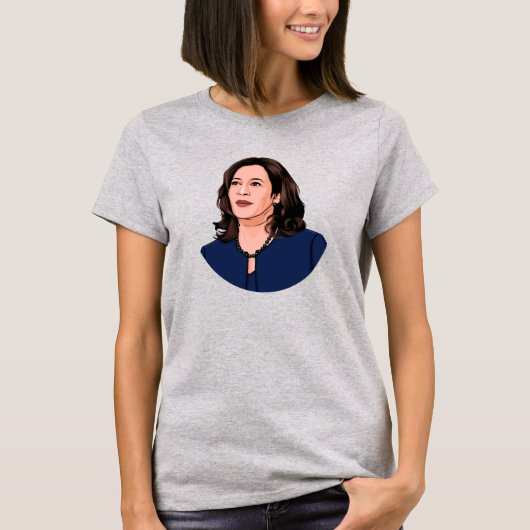 SUPERHERO KAMALA HARRIS T-Shirt (Vorderseite)
