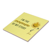 Superhero Keramik Tile von Poet Adiela Akoo Fliese (Seite)