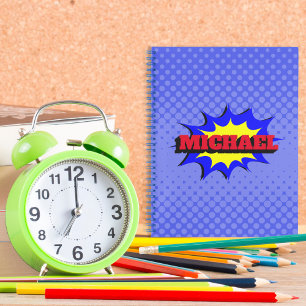 Superhero Kids Comic Buch Personalisierter Name