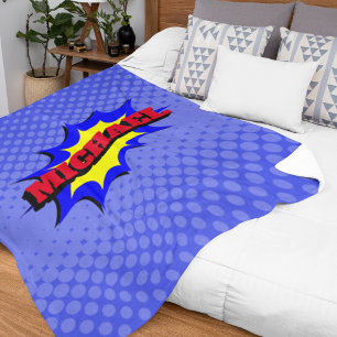 Superhero Kids Comic Buch Personalisierter Name Sherpadecke