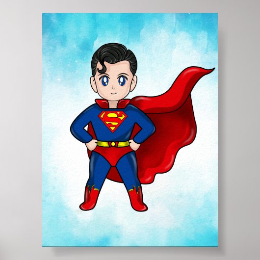 Superhero Kids Printable Poster - Fun Kids Factory (Vorne)