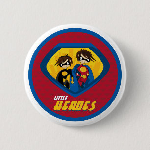 Superhero-Knopf-Abzeichen Button