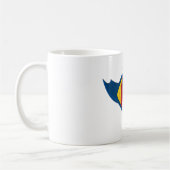 Superhero-Logo-Kaffee-Tasse Kaffeetasse (Links)