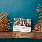 Superhero Mama Keepake FotoCollage Fotoplatte (Seite)