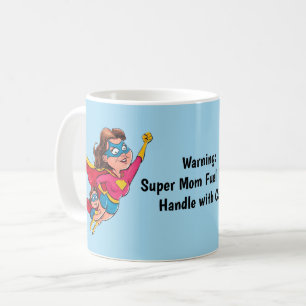 Superhero Mama Personalisiert Kaffeetasse