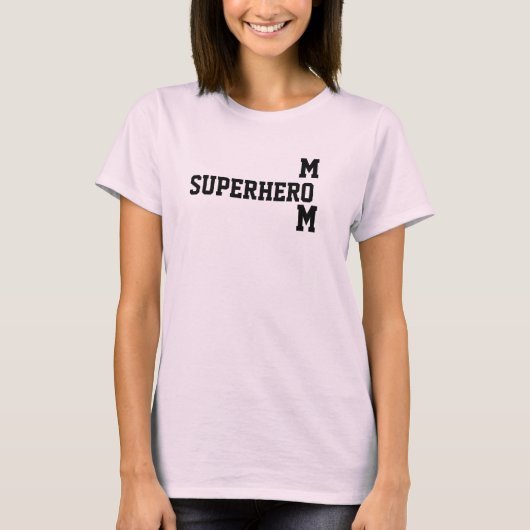 SUPERHERO MAMA tee (Vorderseite)