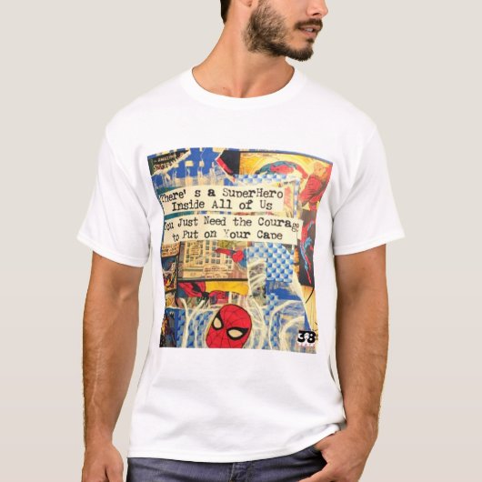 Superhero Men-T - Shirt (Vorderseite)