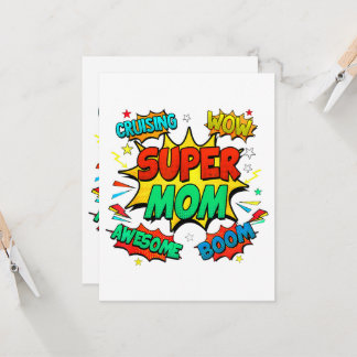 Superhero Mom For Women Einladung