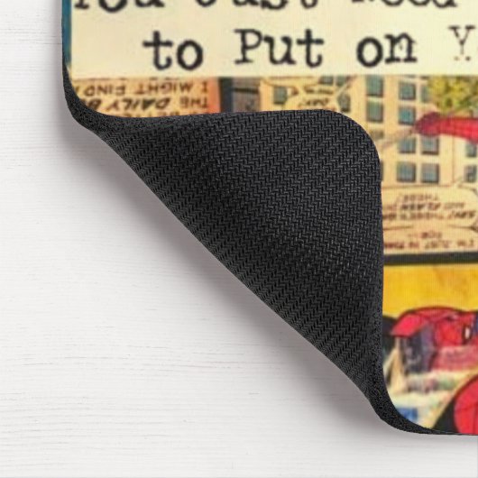 Superhero Mouse Pad Mousepad (Ecke)