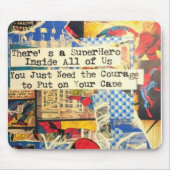 Superhero Mouse Pad Mousepad (Vorne)