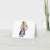 Superhero Nurse Dankeskarte (Vorderseite)