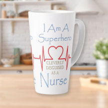 Superhero Nurse Riesenkaffee Tasse