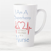 Superhero Nurse Riesenkaffee Tasse (Rechts)