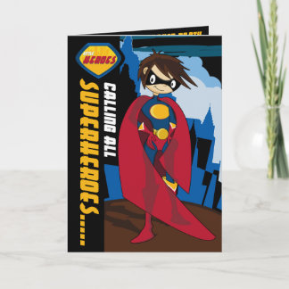 Superhero-Party Einladung