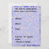 Superhero-Party Einladung (Rückseite)