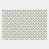 Superhero Pattern Geschenkpapier Set (Vorderseite 3)