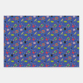 Superhero Pattern Geschenkpapier Set (Vorderseite 2)
