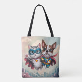 Superhero Pets Tasche (Rückseite)