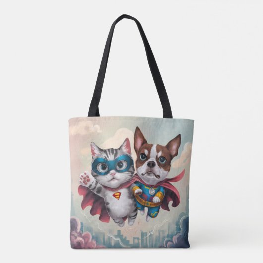 Superhero Pets Tasche (Rückseite)