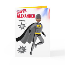 Superhero Phantastisch Einzigartiger Junge Fabulou